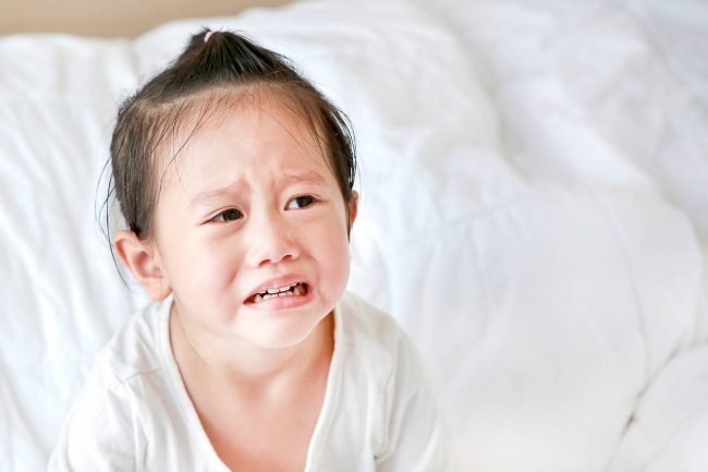 Tại sao trẻ 3 tuổi khó ngủ về đêm?