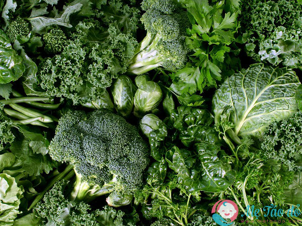 Những loại rau có màu xanh đậm tốt cho thai phụ